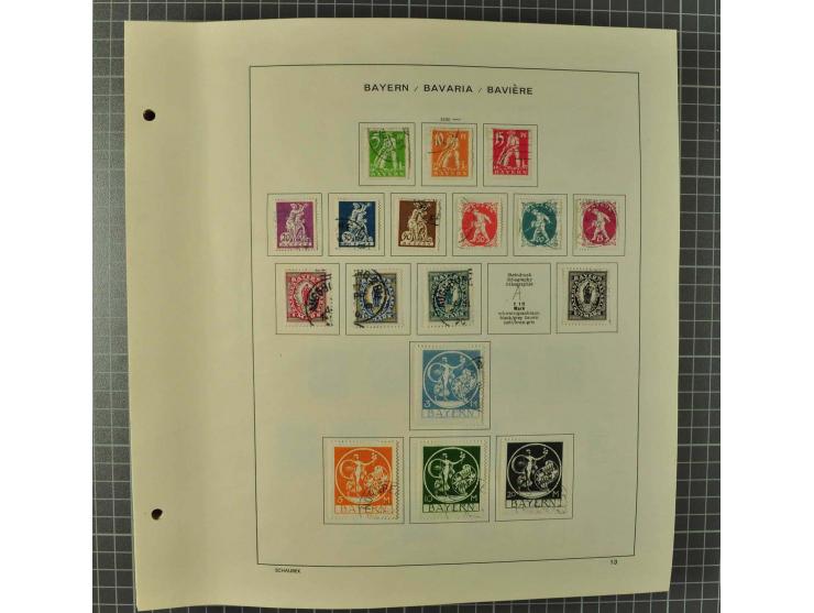 1850/2001 (ca.), postfrischer, anfangs gestempelter und ungebrauchter Sammlungsbestand, dabei Bund und Berlin postfrisch mit 