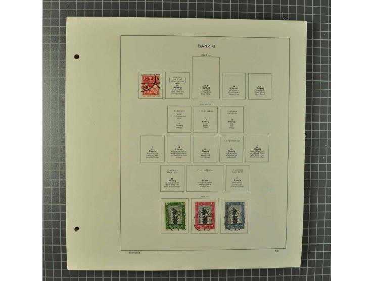 1850/2001 (ca.), postfrischer, anfangs gestempelter und ungebrauchter Sammlungsbestand, dabei Bund und Berlin postfrisch mit 