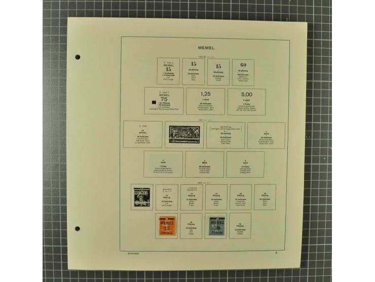 1850/2001 (ca.), postfrischer, anfangs gestempelter und ungebrauchter Sammlungsbestand, dabei Bund und Berlin postfrisch mit 