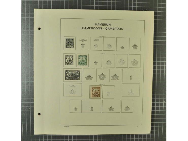 1850/2001 (ca.), postfrischer, anfangs gestempelter und ungebrauchter Sammlungsbestand, dabei Bund und Berlin postfrisch mit 