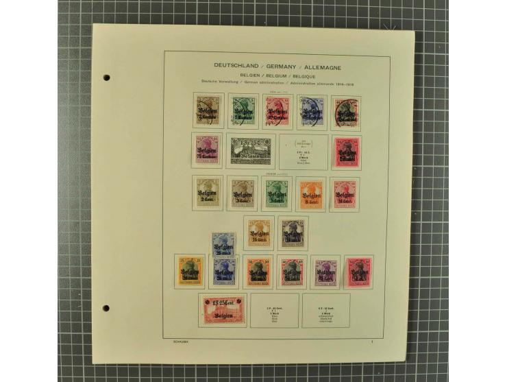 1850/2001 (ca.), postfrischer, anfangs gestempelter und ungebrauchter Sammlungsbestand, dabei Bund und Berlin postfrisch mit 