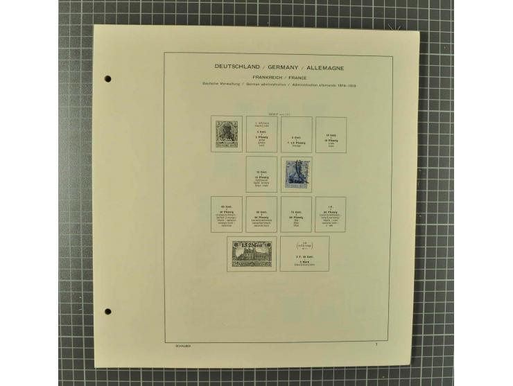 1850/2001 (ca.), postfrischer, anfangs gestempelter und ungebrauchter Sammlungsbestand, dabei Bund und Berlin postfrisch mit 