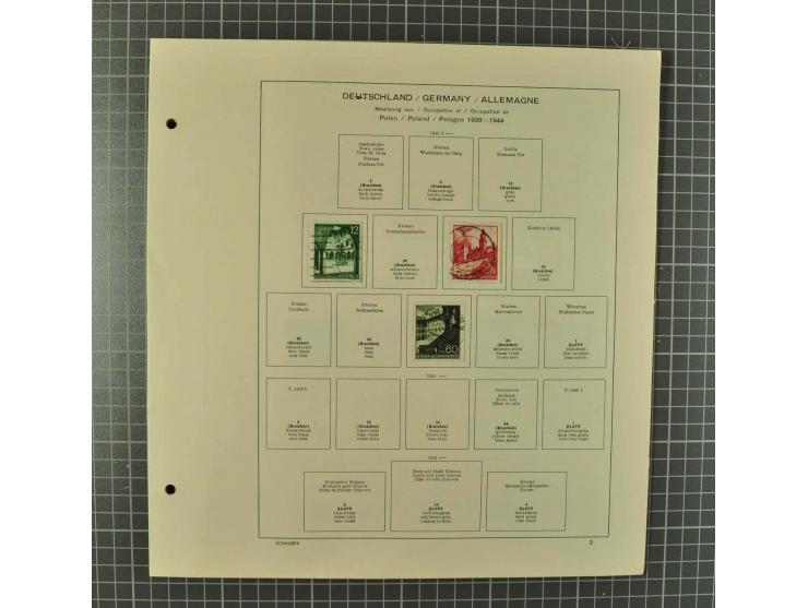 1850/2001 (ca.), postfrischer, anfangs gestempelter und ungebrauchter Sammlungsbestand, dabei Bund und Berlin postfrisch mit 