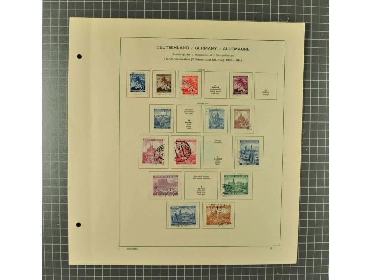 1850/2001 (ca.), postfrischer, anfangs gestempelter und ungebrauchter Sammlungsbestand, dabei Bund und Berlin postfrisch mit 