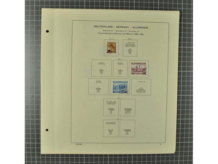 1850/2001 (ca.), postfrischer, anfangs gestempelter und ungebrauchter Sammlungsbestand, dabei Bund und Berlin postfrisch mit 