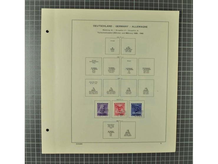 1850/2001 (ca.), postfrischer, anfangs gestempelter und ungebrauchter Sammlungsbestand, dabei Bund und Berlin postfrisch mit 