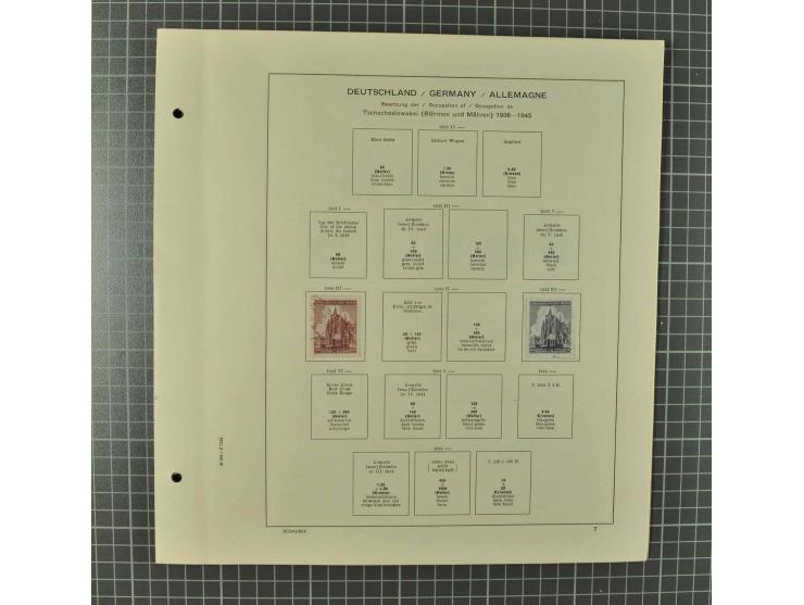 1850/2001 (ca.), postfrischer, anfangs gestempelter und ungebrauchter Sammlungsbestand, dabei Bund und Berlin postfrisch mit 