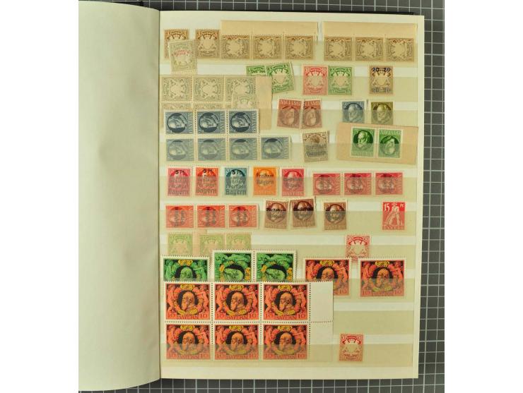 1850/2001 (ca.), postfrischer, anfangs gestempelter und ungebrauchter Sammlungsbestand, dabei Bund und Berlin postfrisch mit 