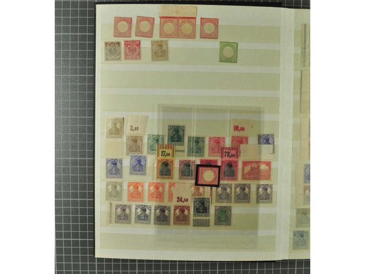 1850/2001 (ca.), postfrischer, anfangs gestempelter und ungebrauchter Sammlungsbestand, dabei Bund und Berlin postfrisch mit 