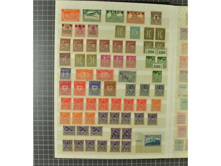 1850/2001 (ca.), postfrischer, anfangs gestempelter und ungebrauchter Sammlungsbestand, dabei Bund und Berlin postfrisch mit 