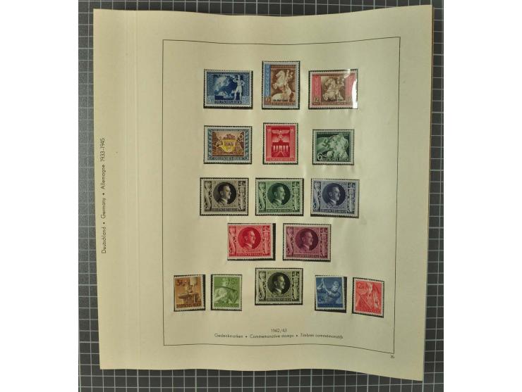 1850/2001 (ca.), postfrischer, anfangs gestempelter und ungebrauchter Sammlungsbestand, dabei Bund und Berlin postfrisch mit 