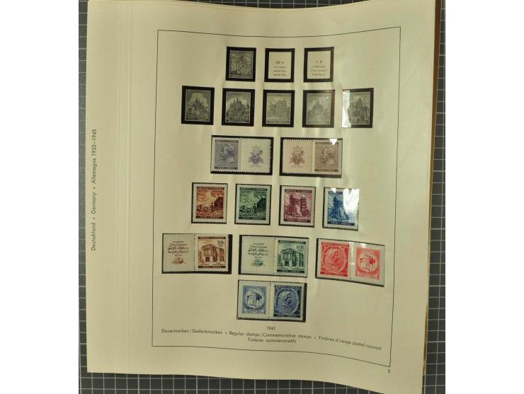 1850/2001 (ca.), postfrischer, anfangs gestempelter und ungebrauchter Sammlungsbestand, dabei Bund und Berlin postfrisch mit 