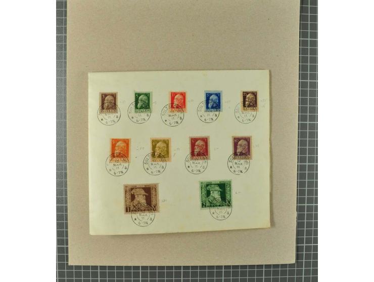 1850/2001 (ca.), postfrischer, anfangs gestempelter und ungebrauchter Sammlungsbestand, dabei Bund und Berlin postfrisch mit 