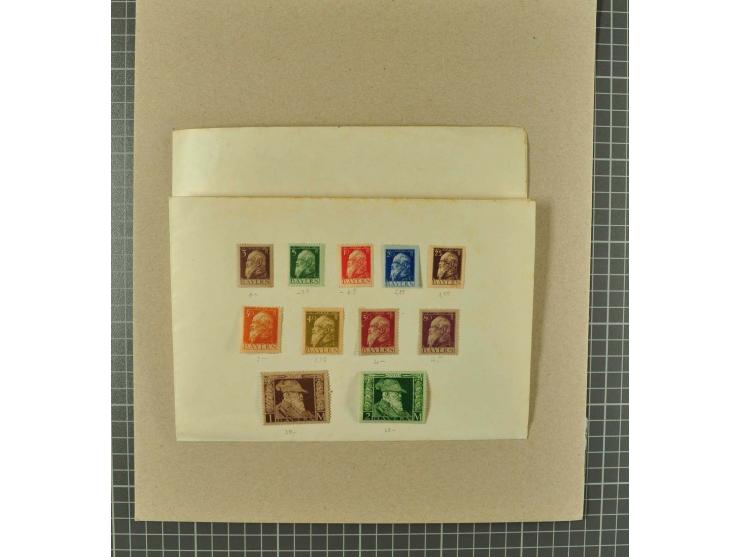 1850/2001 (ca.), postfrischer, anfangs gestempelter und ungebrauchter Sammlungsbestand, dabei Bund und Berlin postfrisch mit 