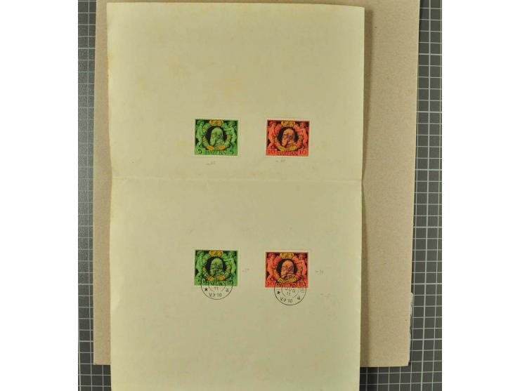 1850/2001 (ca.), postfrischer, anfangs gestempelter und ungebrauchter Sammlungsbestand, dabei Bund und Berlin postfrisch mit 