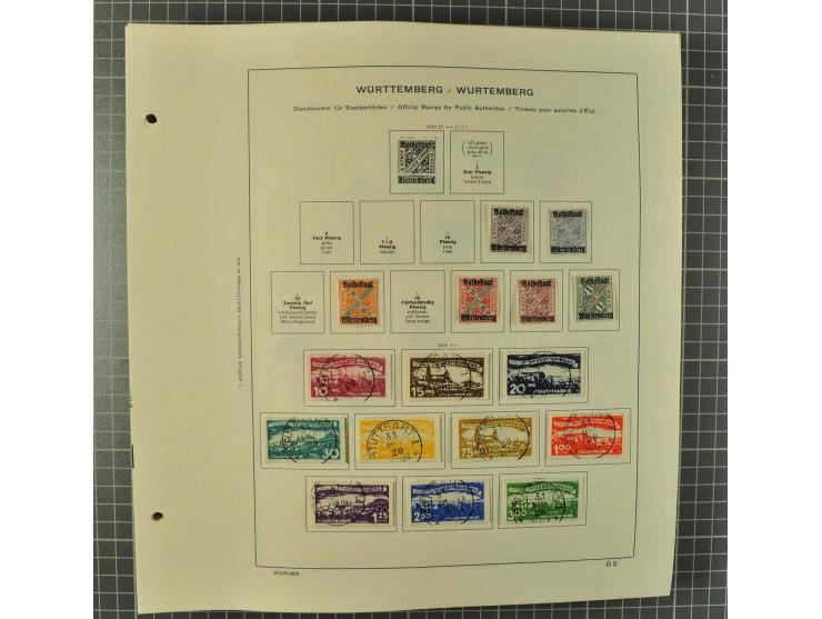 1850/2001 (ca.), postfrischer, anfangs gestempelter und ungebrauchter Sammlungsbestand, dabei Bund und Berlin postfrisch mit 