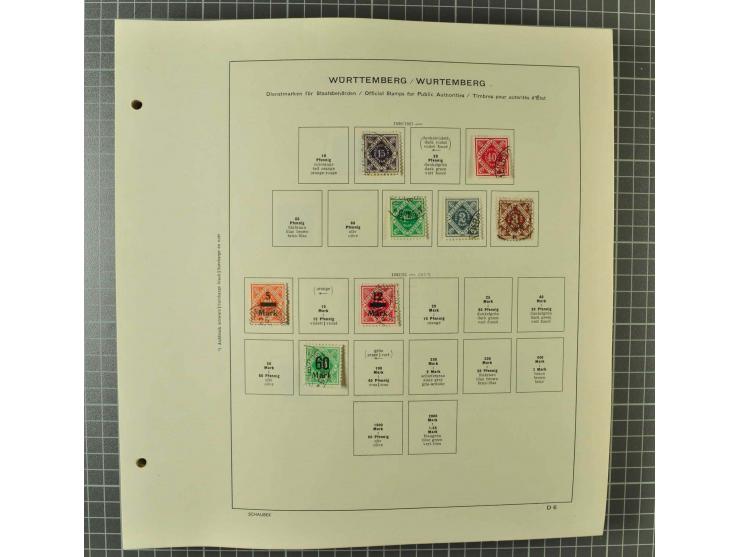 1850/2001 (ca.), postfrischer, anfangs gestempelter und ungebrauchter Sammlungsbestand, dabei Bund und Berlin postfrisch mit 