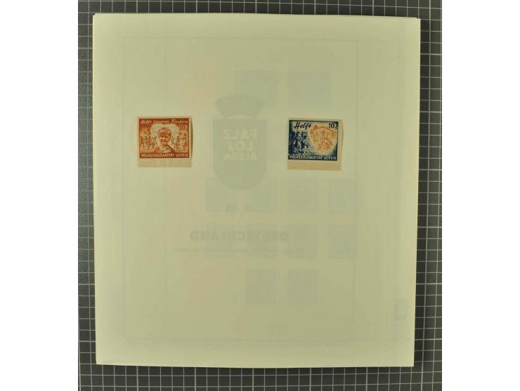 1850/2001 (ca.), postfrischer, anfangs gestempelter und ungebrauchter Sammlungsbestand, dabei Bund und Berlin postfrisch mit 
