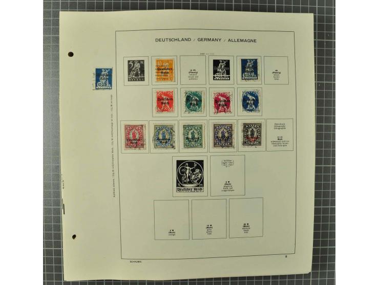 1850/2001 (ca.), postfrischer, anfangs gestempelter und ungebrauchter Sammlungsbestand, dabei Bund und Berlin postfrisch mit 