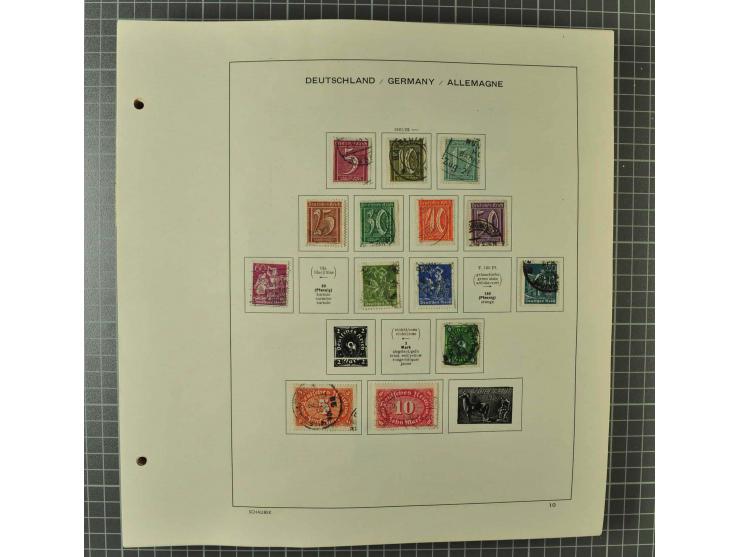 1850/2001 (ca.), postfrischer, anfangs gestempelter und ungebrauchter Sammlungsbestand, dabei Bund und Berlin postfrisch mit 