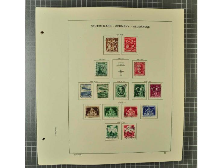 1850/2001 (ca.), postfrischer, anfangs gestempelter und ungebrauchter Sammlungsbestand, dabei Bund und Berlin postfrisch mit 