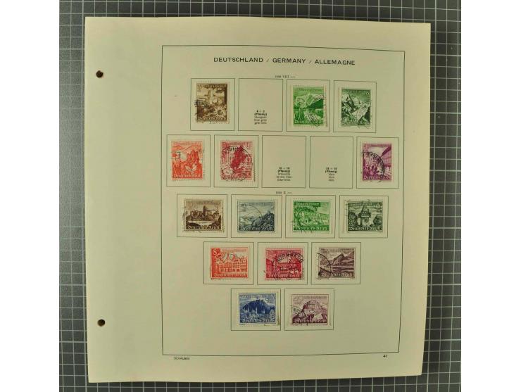 1850/2001 (ca.), postfrischer, anfangs gestempelter und ungebrauchter Sammlungsbestand, dabei Bund und Berlin postfrisch mit 