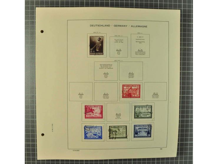 1850/2001 (ca.), postfrischer, anfangs gestempelter und ungebrauchter Sammlungsbestand, dabei Bund und Berlin postfrisch mit 