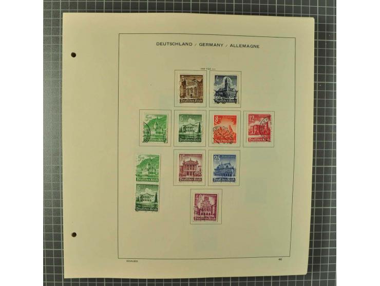 1850/2001 (ca.), postfrischer, anfangs gestempelter und ungebrauchter Sammlungsbestand, dabei Bund und Berlin postfrisch mit 