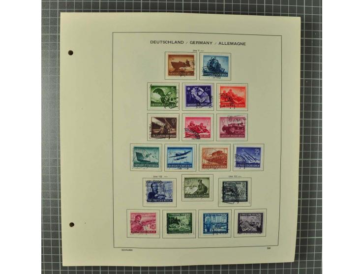 1850/2001 (ca.), postfrischer, anfangs gestempelter und ungebrauchter Sammlungsbestand, dabei Bund und Berlin postfrisch mit 