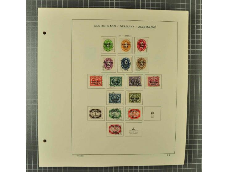 1850/2001 (ca.), postfrischer, anfangs gestempelter und ungebrauchter Sammlungsbestand, dabei Bund und Berlin postfrisch mit 