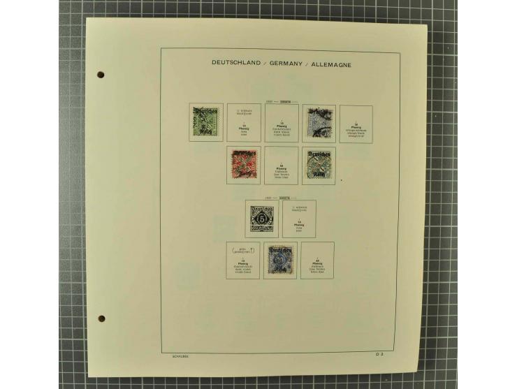 1850/2001 (ca.), postfrischer, anfangs gestempelter und ungebrauchter Sammlungsbestand, dabei Bund und Berlin postfrisch mit 
