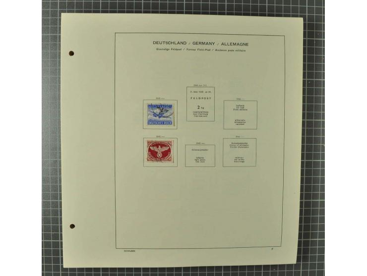 1850/2001 (ca.), postfrischer, anfangs gestempelter und ungebrauchter Sammlungsbestand, dabei Bund und Berlin postfrisch mit 