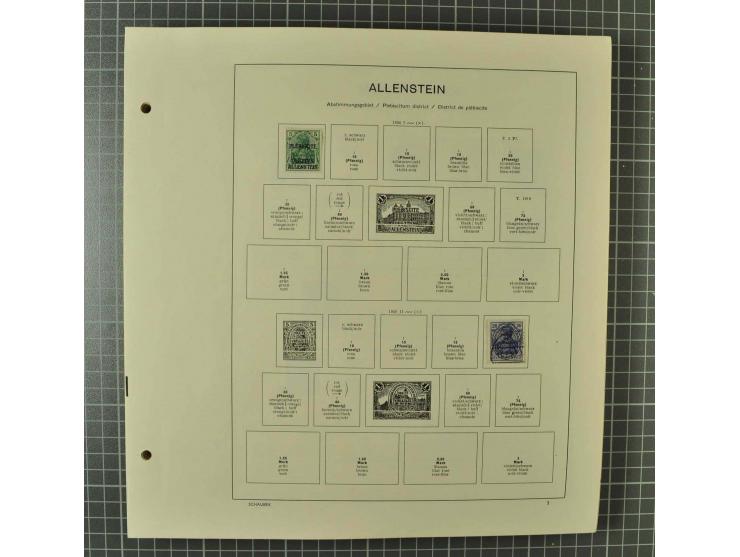 1850/2001 (ca.), postfrischer, anfangs gestempelter und ungebrauchter Sammlungsbestand, dabei Bund und Berlin postfrisch mit 