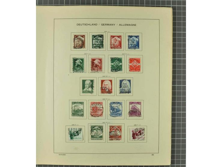 1850/1954 postfrische, ungebrauchte und gestempelte Partie mit Altdeutschland, Dt. Reich, Abstimmungsgebieten, Besetzung I un