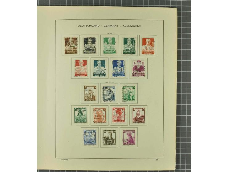 1850/1954 postfrische, ungebrauchte und gestempelte Partie mit Altdeutschland, Dt. Reich, Abstimmungsgebieten, Besetzung I un