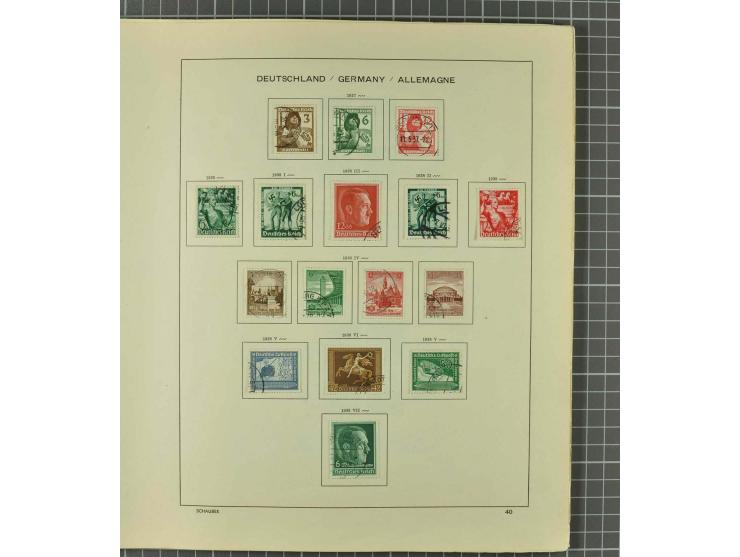 1850/1954 postfrische, ungebrauchte und gestempelte Partie mit Altdeutschland, Dt. Reich, Abstimmungsgebieten, Besetzung I un
