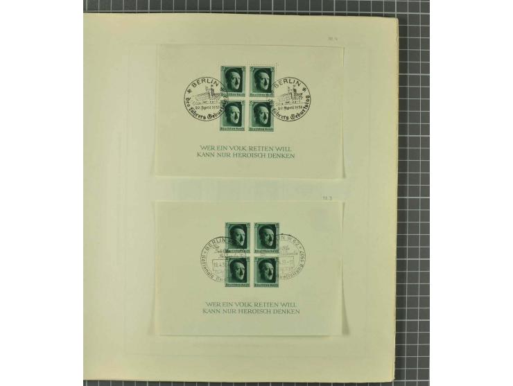 1850/1954 postfrische, ungebrauchte und gestempelte Partie mit Altdeutschland, Dt. Reich, Abstimmungsgebieten, Besetzung I un
