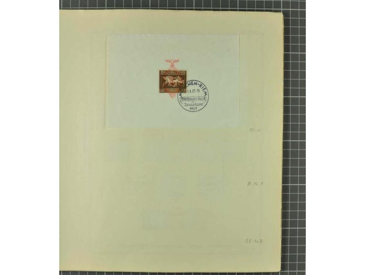 1850/1954 postfrische, ungebrauchte und gestempelte Partie mit Altdeutschland, Dt. Reich, Abstimmungsgebieten, Besetzung I un
