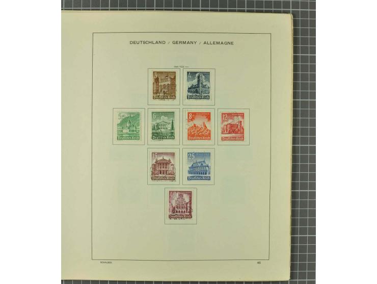 1850/1954 postfrische, ungebrauchte und gestempelte Partie mit Altdeutschland, Dt. Reich, Abstimmungsgebieten, Besetzung I un