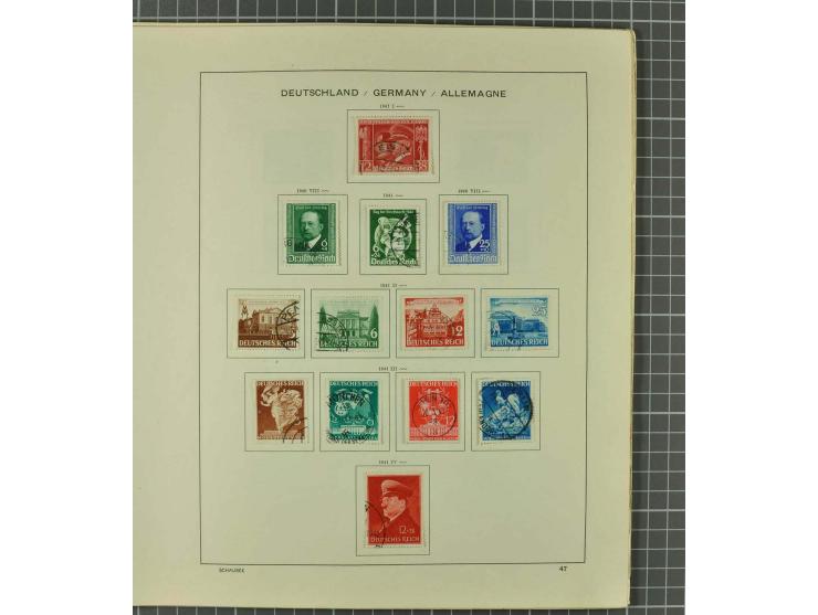 1850/1954 postfrische, ungebrauchte und gestempelte Partie mit Altdeutschland, Dt. Reich, Abstimmungsgebieten, Besetzung I un