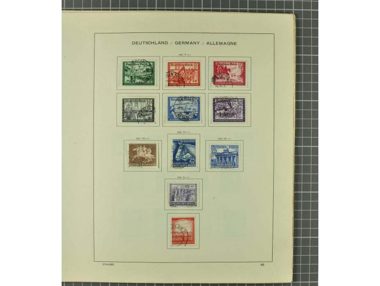 1850/1954 postfrische, ungebrauchte und gestempelte Partie mit Altdeutschland, Dt. Reich, Abstimmungsgebieten, Besetzung I un
