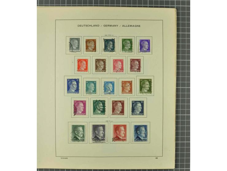 1850/1954 postfrische, ungebrauchte und gestempelte Partie mit Altdeutschland, Dt. Reich, Abstimmungsgebieten, Besetzung I un