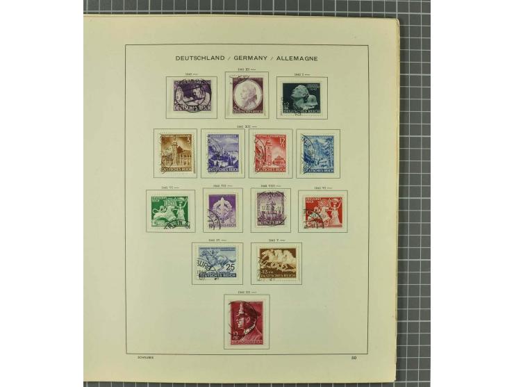 1850/1954 postfrische, ungebrauchte und gestempelte Partie mit Altdeutschland, Dt. Reich, Abstimmungsgebieten, Besetzung I un