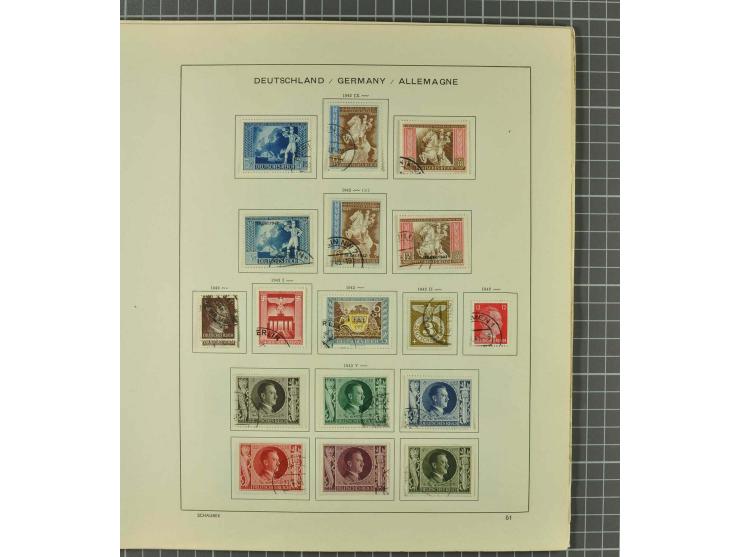 1850/1954 postfrische, ungebrauchte und gestempelte Partie mit Altdeutschland, Dt. Reich, Abstimmungsgebieten, Besetzung I un