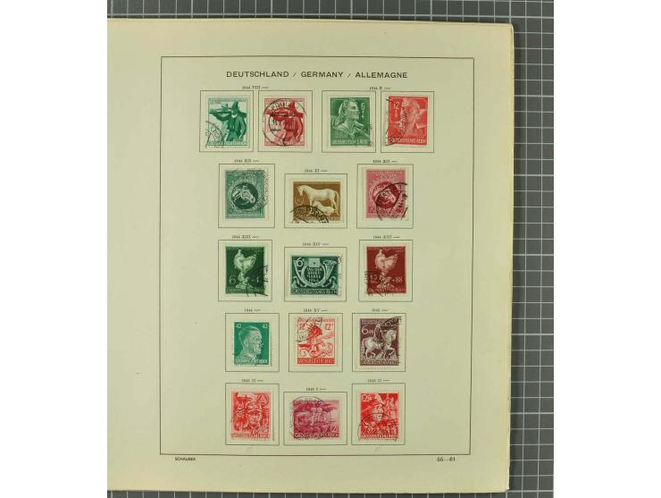 1850/1954 postfrische, ungebrauchte und gestempelte Partie mit Altdeutschland, Dt. Reich, Abstimmungsgebieten, Besetzung I un