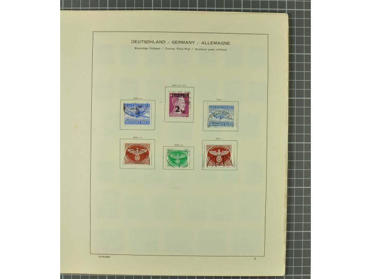 1850/1954 postfrische, ungebrauchte und gestempelte Partie mit Altdeutschland, Dt. Reich, Abstimmungsgebieten, Besetzung I un