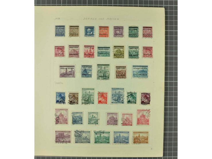 1850/1954 postfrische, ungebrauchte und gestempelte Partie mit Altdeutschland, Dt. Reich, Abstimmungsgebieten, Besetzung I un