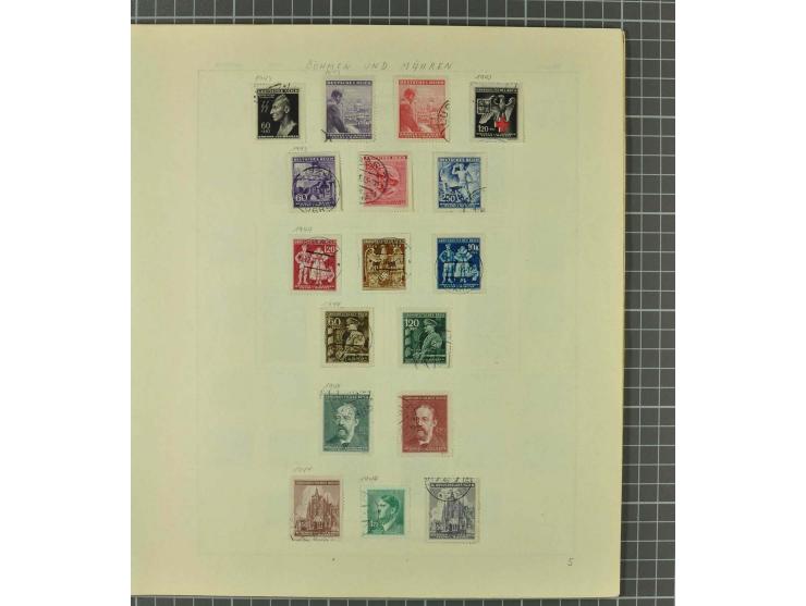 1850/1954 postfrische, ungebrauchte und gestempelte Partie mit Altdeutschland, Dt. Reich, Abstimmungsgebieten, Besetzung I un