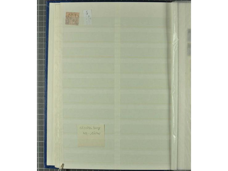 1850/1954 postfrische, ungebrauchte und gestempelte Partie mit Altdeutschland, Dt. Reich, Abstimmungsgebieten, Besetzung I un