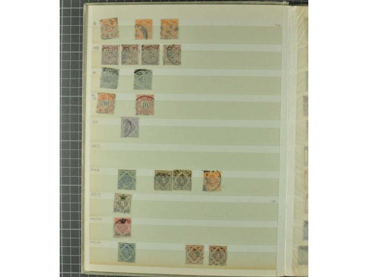 1850/1954 postfrische, ungebrauchte und gestempelte Partie mit Altdeutschland, Dt. Reich, Abstimmungsgebieten, Besetzung I un